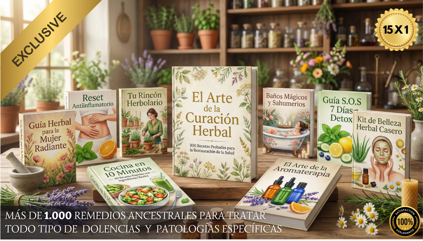 El Arte de la Curación Herbal - 300 Recetas Probadas para la Restauracion de la Salud